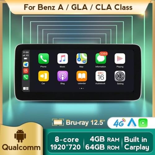 MSM 8953 Snapdragon 625 8 Core Android Car Radio Multimedia Navigation For Mercedes Benz A W176 CLA C117 X117 GLA X156 4G WIFI