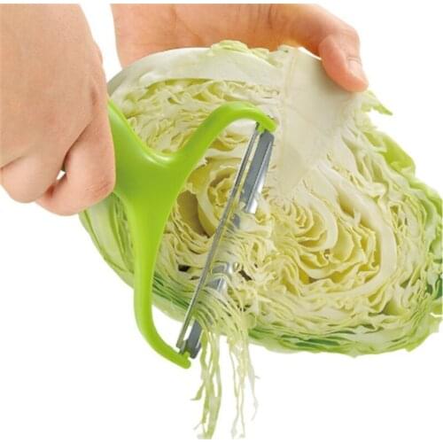 Stainless Steel Multi-function Wide Mouth Peeler Julienne Cutter Julienne Peeler Vegetables Grater Slicer Zester Kitchen Tool