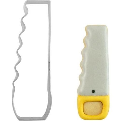 A Saw Cookie Cutter Stainless Steel Biscuit Knife Baking Fruit Cut Kitchen Tools Embossing Printing