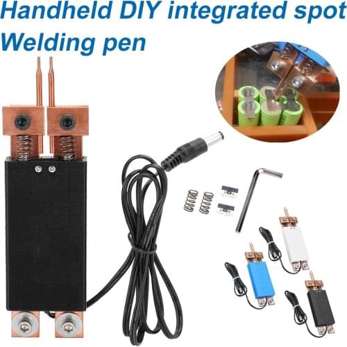 Spot Welding Machine 12v Portable Handheld DIY Spot Welders Mini 18650 Battery Welder Pen For Industrial Trigger Supplies Tool