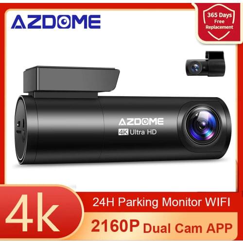 OLOPKY Dash Cam Mini 2K QHD IOS Android Car Camera 24H Parking Build-In Wifi GPS Driving Video 1440P Car Camera