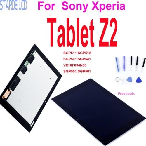 10.1"LCD Display For Sony Xperia Tablet Z2 SGP511 SGP512 SGP521 SGP541 VX10F034N00 SGP551 SGP561 Touch Screen Digitizer Assembly