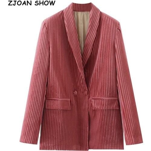 ZJOAN SHOW Women's Long Blazers