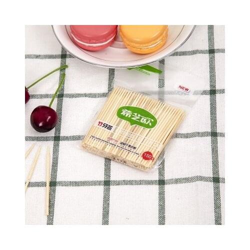Natural environmental protection bamboo toothpick promotion gifts 6.5CM Freeshipping