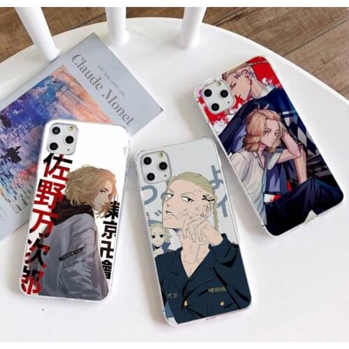 Anime Tokyo Revengers Phone Case For iphone 12 11 Pro Max Mini XS Max 8 7 6 6S Plus X 5S SE 2020 XR Silicone Soft cover