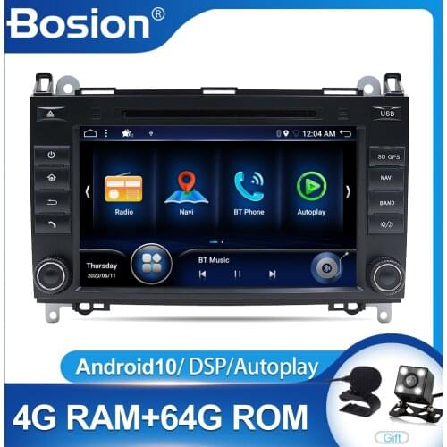 For Mercedes Benz B200 A B Class W169 W245 Viano Vito W639 Sprinter W906 Android10 Car Multimedia Video Player carplay DSP 4-64G