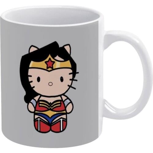 Superhero White Mug Vintage Mug New Unisex Size Mug Superhero Kids Super Captain Anime Cartoon Tv Series