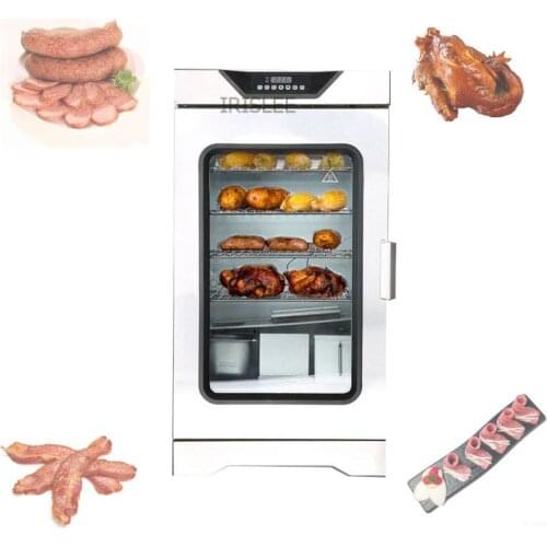 Stainless steel electric fish smoker/fish smoke oven for sale/fish drying and smoking machine