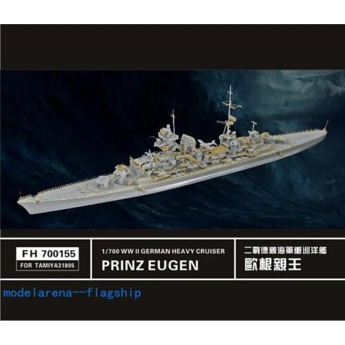 Flyhawk PE 1/700 German Heavy Cruiser Prinz Eugen (for Tamiya 31805) FH700155
