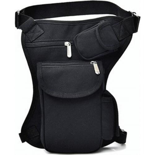 Men Canvas Drop Leg Bag Waist Casual Pack Belt Hip Bum Military Travel Multipurpose Messenger Shoulder Bags Cycling Tactical Bag