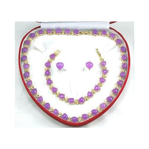 Exquisite Fancy Jewelry New Women New Design Charming Zircon Necklace Earing Bracelet Set Plated