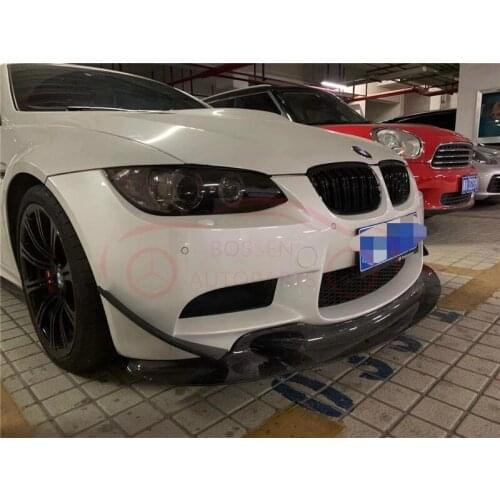APPLY TO BMW E92 E93 carbon fiber front bar decoration, front lip, air knife, decorative blade, spoiler, automotive supplies, au