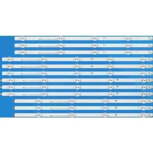 New Part 12 PCS/set LED Strip perfect for LG 47 Inch LC470DU 47LN5200 47LN5700 47LN5750 47LN5400 47LN5700