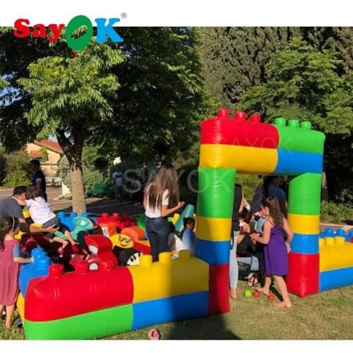 New Inflatable Pit Inflatable Playground with PVC Mat for Kids Toddlers Outdoor Indoor Play