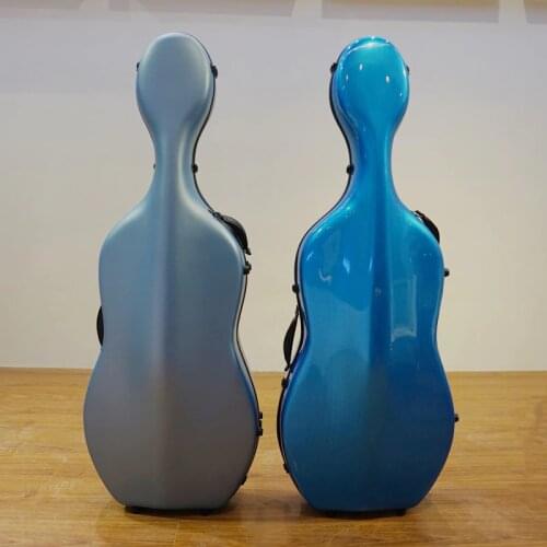 Factory wholesale Cello case 4/4 cello case carbon fiber 3.6 kg cello hard case