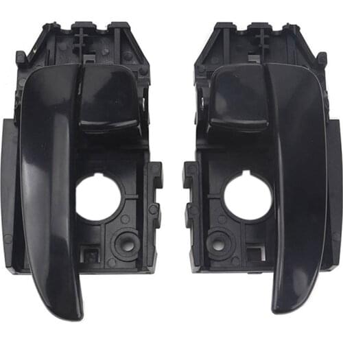 Front Left Right Black Interior Door Handle for Hyundai Elantra XD 2.0L1.6L 2001-2006 82610-2D000 82620-2D000