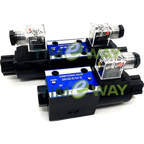 SWH Hydraulic Valve SWH-G02-C6-20 Solenoid Directional Control Valve DC24V AC220V AC24OV
