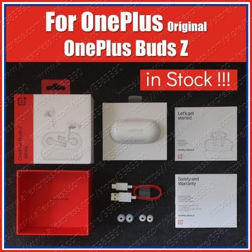 Stock E502A 1cm Dynamic IP55 Original Oneplus Buds Z Wireless Bluetooth Earphones USB Type-C Headset TWS Earbuds