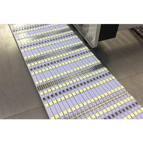 200pcs DC12V LED rigid strip Epistar chip 4mm width 100cm 72LED 120LED 2835 LED bar light boxWhite/Warm white