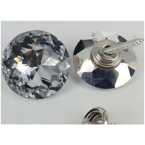 4size 200pcs Sofa nails diamond buckle. Diamond buttons Background decorative buckle bauhinia Button Crystal buckle soft bag