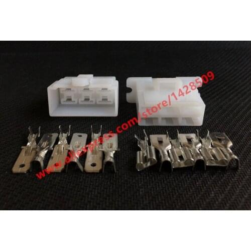 5 Sets 6110-4563 6120-2063 Female And Male 6 Pin Way Socket Auto Connector