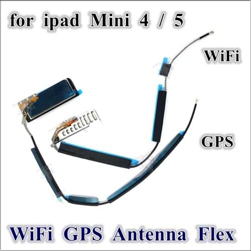10Pcs WiFi GPS Wireless Signal Antenna Connector Flex Cable Replacement for iPad Mini 4 mini 5 WiFi GPS Antenna Flex