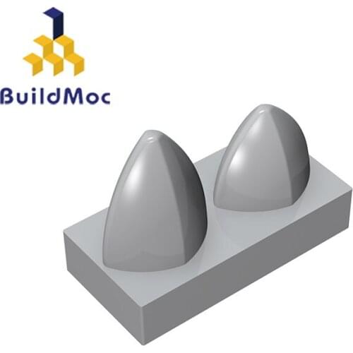 BuildMOC Compatible Assembles Particles 15209 2x1 For Building Blocks Parts DIY enlighten block bric