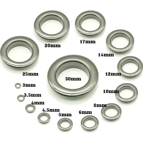 Black Copper eyelets 3|3.5|4|4.5|5|6|8|10|12|14|17|18|20|25|30|40mm scrapbooking accessories Knitwear, Jeans, Apparel, Bags