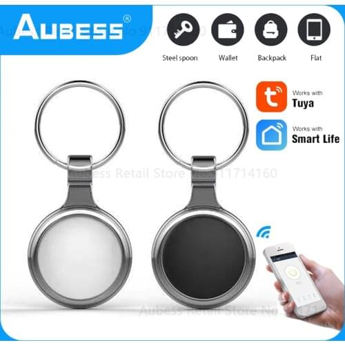 Tuya Mini Anti Lost Alarm Wallet KeyFinder Smart Tag Locator Keychain Pet Dog Child Tracker Key Finder Via Smart Life App New