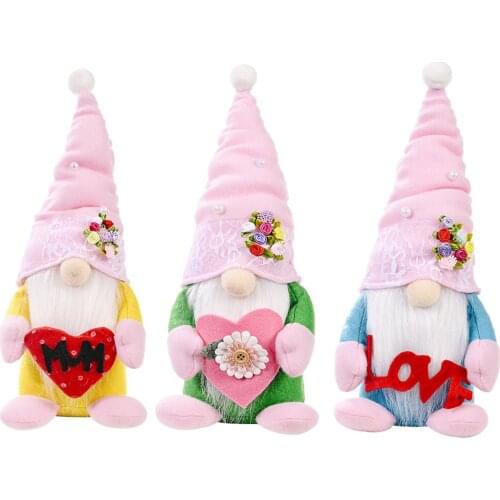 2021 New Plush Doll Gift For Mothers Day Gnome Doll Rudolph Faceless Doll Plush Doll Ornament Creative Gifts For Your Mom