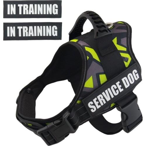 Dog Harness No-Pull Pet Harness Adjustable Outdoor Pet Vest 3M Reflective Oxford Material Vest for Dogs Easy Control