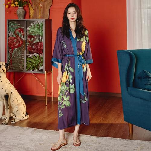 UETEEY Women's Satin Robes