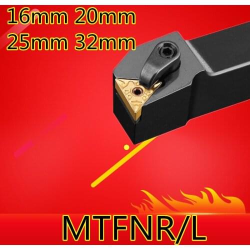 1PCS MTFNR1616H16 MTFNR2020K16 MTFNR2525M16 MTFNR2525M22 MTFNR3232P16/22 MTFNL CNC Lathe Cutting Tools External Turning Tool