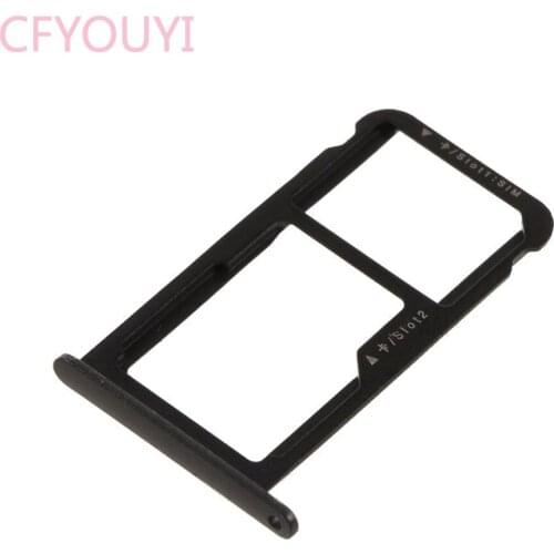 10pcs/lot New For Huawei P10 Lite SIM Card Tray Slot Sim Cards Adapters Replacement Parts