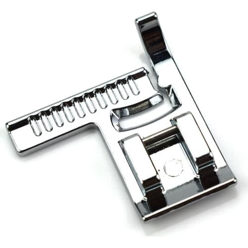 2PCS Multifunction Sewing Foot Snap Household Sewing Machine Presser Foot Tape Measure with A Ruler Stitch Guide