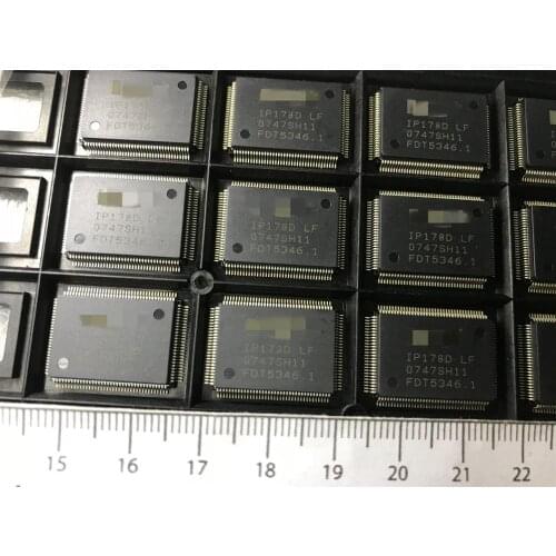 5PCS new original IP178D LF IP178D-LF IP178D IP178 QFP 128PIN 8PORT 10/100M WITH PHY SWITCH CONTROLLER