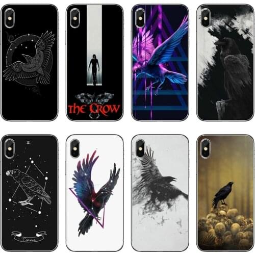 Raven Dark Crow Accessories Phone Case For Huawei Honor 20 10i 9X 10 Lite 8S 8C 8X 7C 7X 7A 6C Pro 6 6A 6X 5C V10