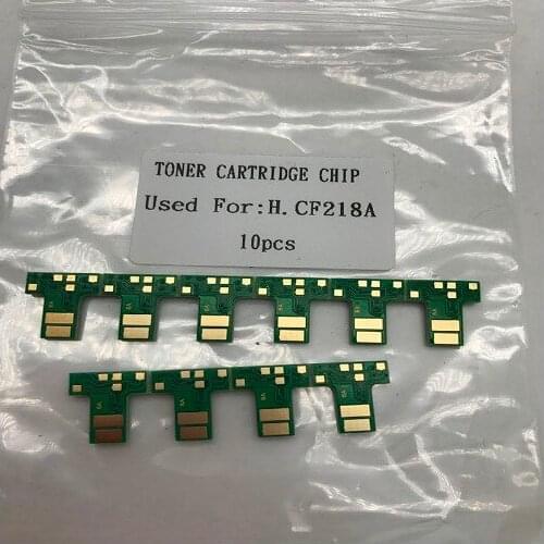 Alibabas Gold supplier CF218A toner cartridge chip for HP Laserjet Pro M104a/104w LaserJet Pro MFP M132a/132fw/132nw/132fn