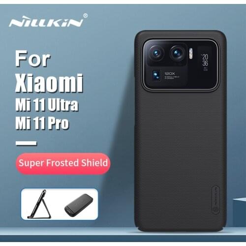 Nillkin For Xiaomi Mi 11 Ultra Hard Case for Mi 11 Ultra Frosted Shield PC Back Cover Mi11 Ulltra Case for Xiaomi Mi 11 Pro Etui