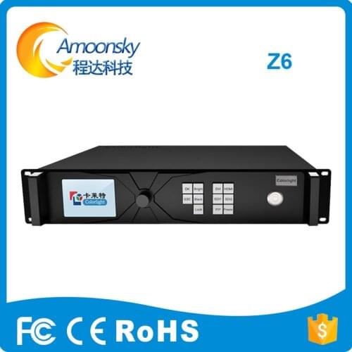 Colorlight Z6 super master for small pixel led display with 4 sdi 4 dvi input max support 3840*2160