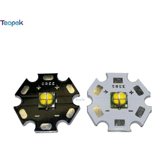 CREE XM-L EasyWhite 4 chips led 12w XML-EZW 6V/12V U2 Warm White LED with 16MM/20mm Heatsink for spot light/Bulb/Lamp