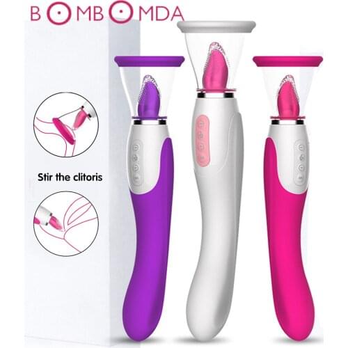 Pussy Dildo Vibrators toys for adults Vagina Nipple Sucker Licking Clit Stimulation Heating Vibrators for Women Intimate Goods