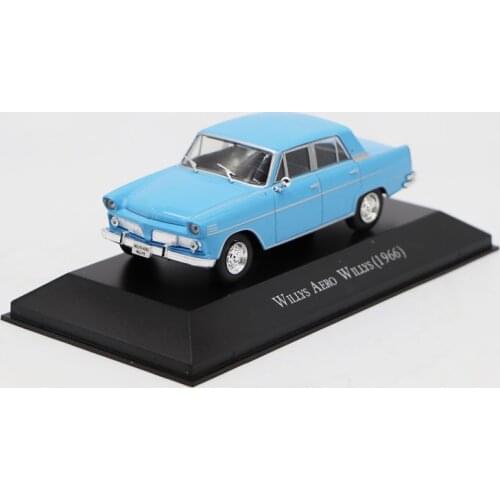 Diecast 1/43 WILLYS AERO 1966 Alloy Metal Classic Car Static Vehicle Model Adult Collection Decoration Display Ornaments Gifts
