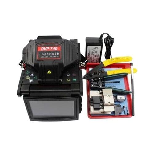 Multi-language 100% Original Brand New DVP740 Optical fiber Arc fusion splicer FTTx / FTTH Fiber Optic Splicing Machine DVP-740