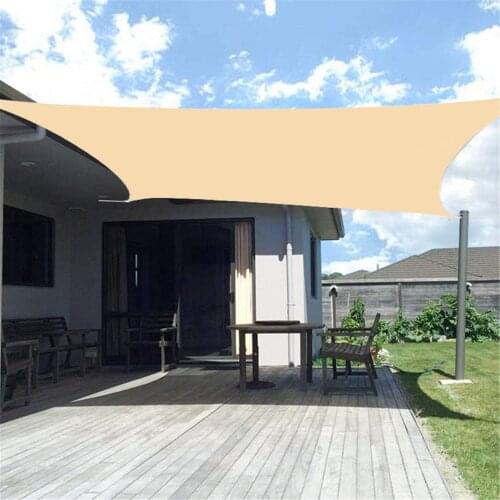 Outdoor Anti-ultraviolet Four-angle Sunshade Sail Garden Sunshade Cloth Swimming Pool Sunshade Sail Courtyard Triangular Sail