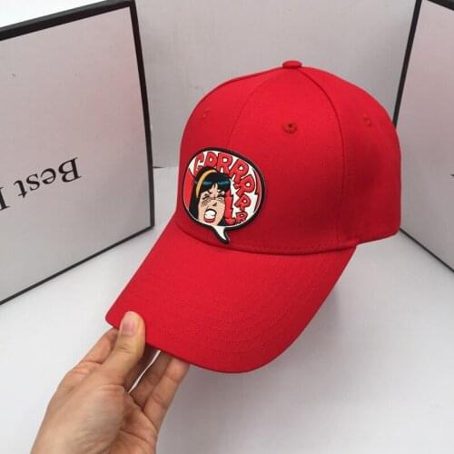 The spring and autumn period cartoon summer new cotton baseball cap for women wide-brim hats youth