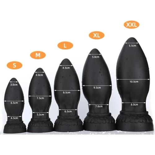 Huge Anal Plug Large Butt Beads Dildo Suction Cup Sex Toys Prostate Massage For Men Woman Gay Adult Anus Expansion Stimulator