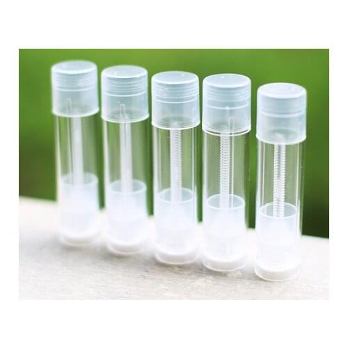 Wholesale 1000pcs/lot Empty Clear LIP BALM Tubes Containers Transparent Lipstick fashion cool lip tubes Free Shipping
