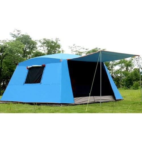 Alltel 5-8 Person Ulterlarge Waterproof Windproof Camping Tent Carpas De Camping Family Tent Party Tent Large Gazebo