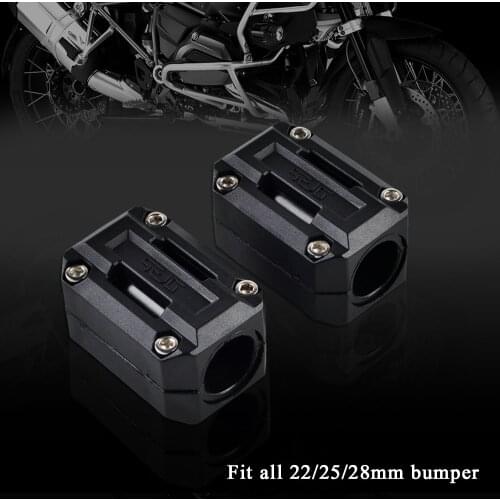 22mm 25mm 28mm Engine Protector Guard Bumper Decor Block For BMW F650GS F700GS F800GS G650GS G310GS S1000XR HP2 R NINET